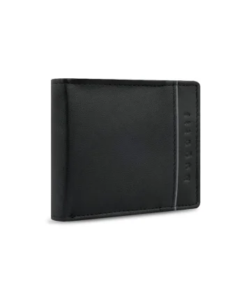Portofel barbati,  piele naturala, 491333, Negru
