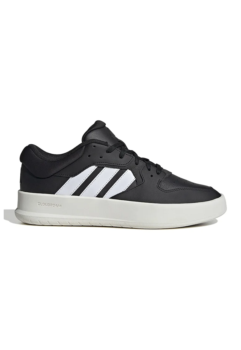 Pantofi sport de piele Court 24, Negru