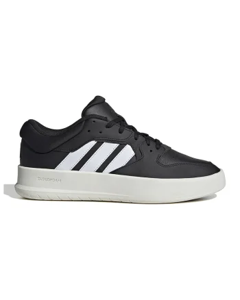 Pantofi sport de piele Court 24, Negru
