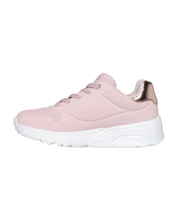 Pantofi sport Uno Lite cu sireturi, Roz pastel