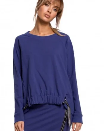 Bluza dama. . Bumbac/Elastan, Albastru