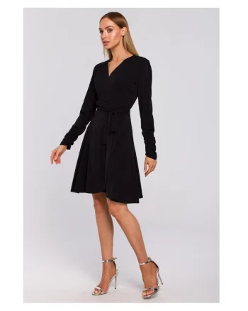 Rochie de dama  Poliester, Elastan, Negru