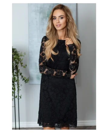 Rochie trapez din dantela