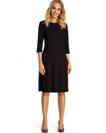 Rochie dama,  Poliester / Viscoza, Bleumarin inchis