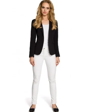 Sacou dama,  Bumbac/Elastan,Negru