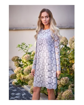 Rochie trapez din dantela