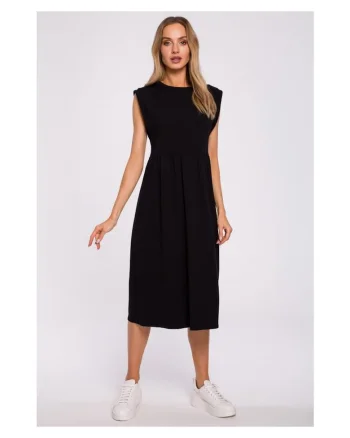 Rochie  Bumbac/Elastan, Negru