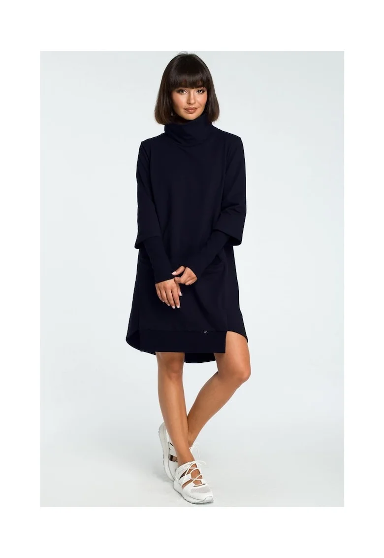 Rochie de dama, Bumbac, Elastan, Albastru