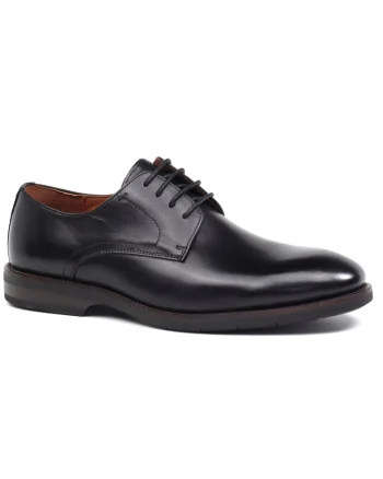 Pantofi barbati 3MHS2342 2 1 01 N, Negru