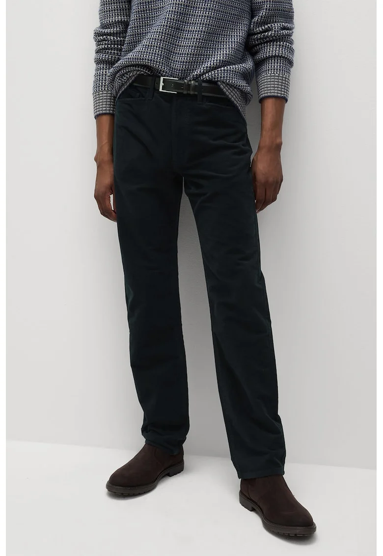 Blugi relaxed fit cu buzunare, Albastru ultramarin
