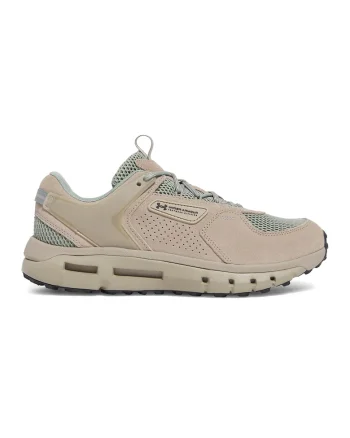 Pantofi sport Summit Trek cu insertii din piele intoarsa, Bej deschis