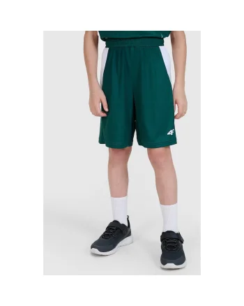 Pantaloni scurti volei  verde, material sintetic, uscare rapida,
