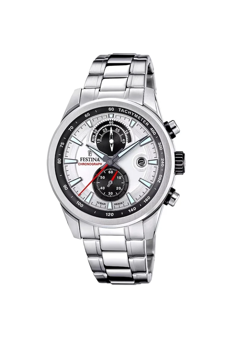 Ceas barbatesc  F20694/1 Quartz Argintiu