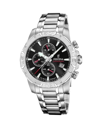 Ceas barbatesc  F20704/3 Quartz Argintiu
