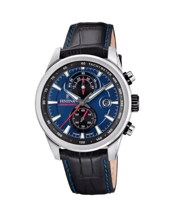 Ceas barbatesc  F20695/5 Quartz Argintiu