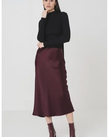 Bluza cu decupaj pe partea din spate si maneci lungi, Negru