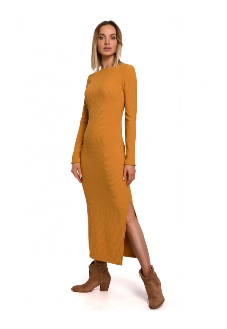 Rochie \ Poliester / Elastan, Galben