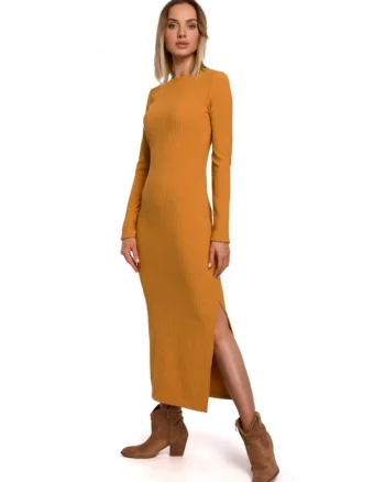Rochie \ Poliester / Elastan, Galben