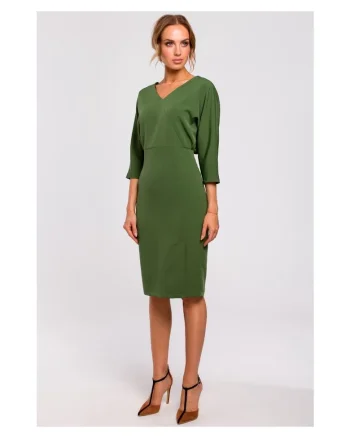 Rochie de dama  Poliester, Elastan, Albastru, Verde