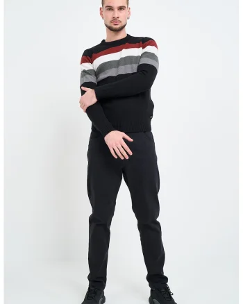 Pantaloni regular fit, Bleumarin