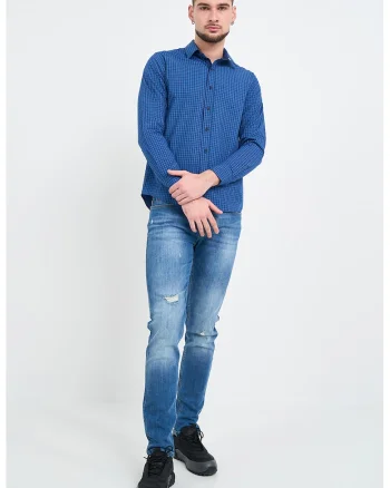 Camasa slim fit, Albastru