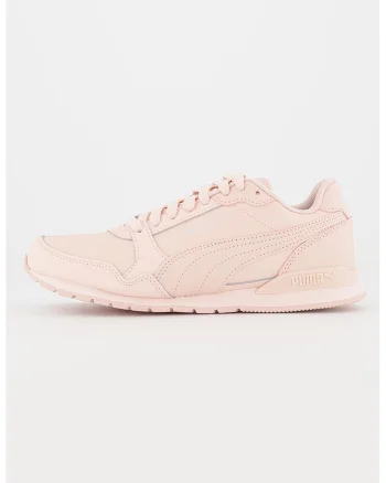 Pantofi sport cu garnituri de piele ST Runner v3, Roz pastel