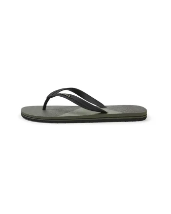 Papuci flip-flop cu logo, Negru stins