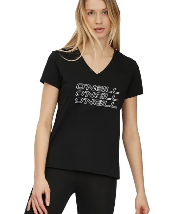 Tricou  Triple Stack, Negru