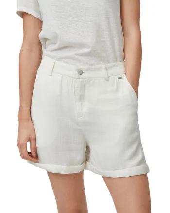 Pantaloni scurti  Essentials, Alb
