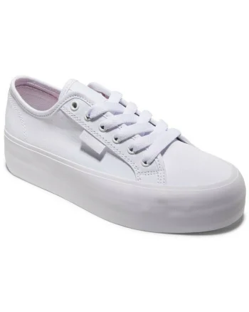 Tenisi  Shoes cu platforma Manual Platform, Alb