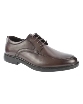 Pantofi eleganti, barbati,  7D1213-02 maro, piele naturala, Maro