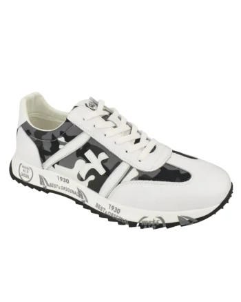 Pantofi sport, barbati,  2221 alb, piele naturala, Alb