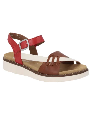 Sandale casual, dama,  D2071-24 maro, piele ecologica, Maro