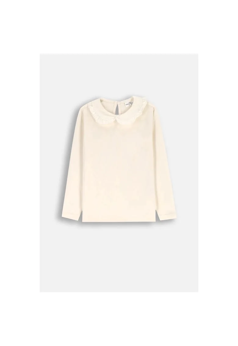 Bluza cu guler Peter-Pan