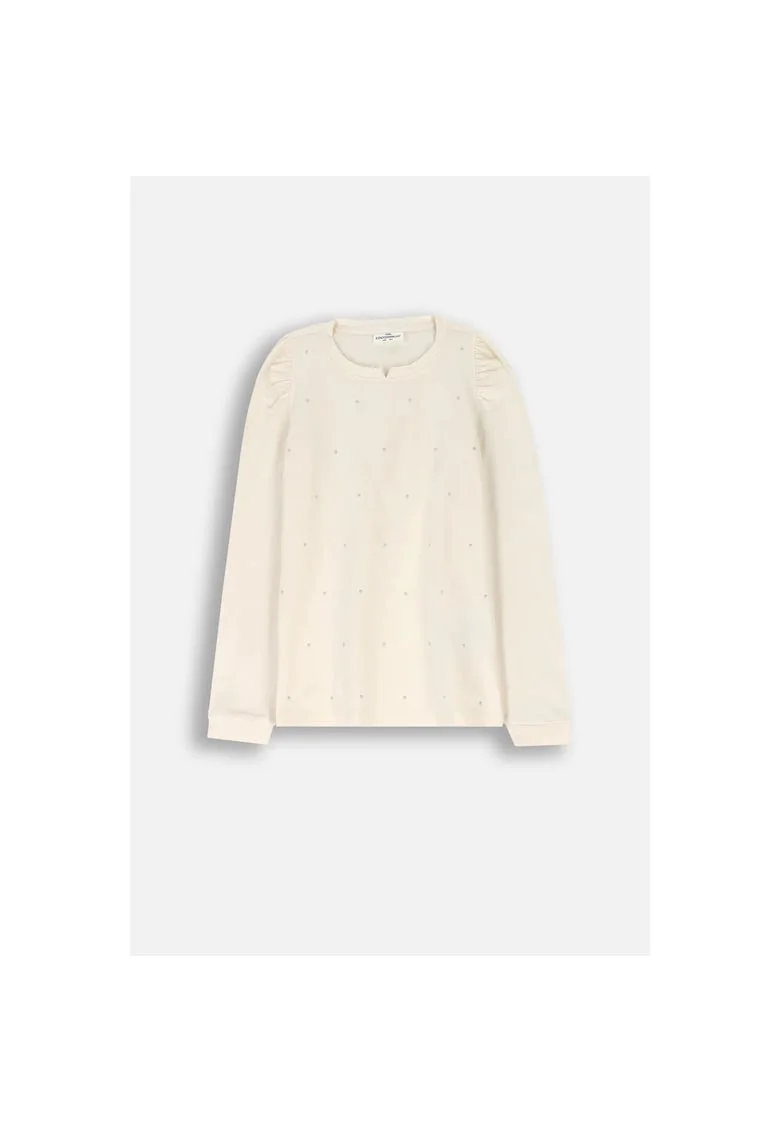Bluza cu maneca lunga si fronseuri