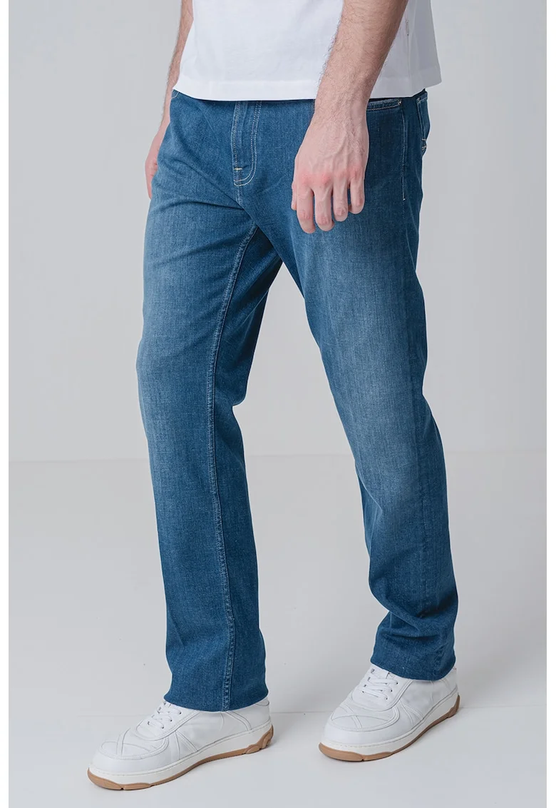 Blugi regular fit, Albastru pastel