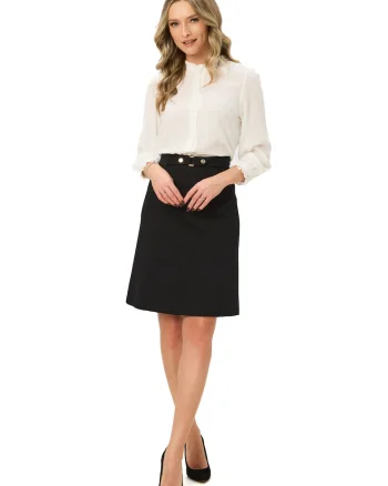 Fusta uni Patricia, Negru