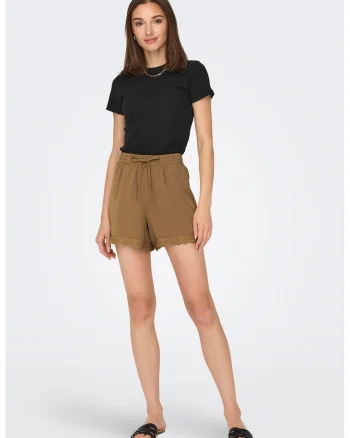 Tricou striat cu decolteu la baza gatului, Negru stins