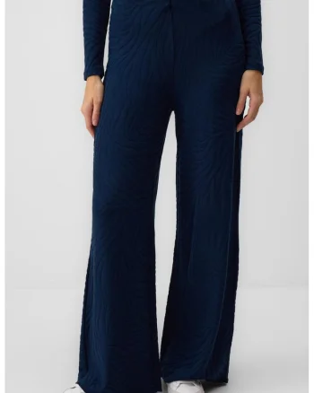 Pantaloni ampli, Bleumarin
