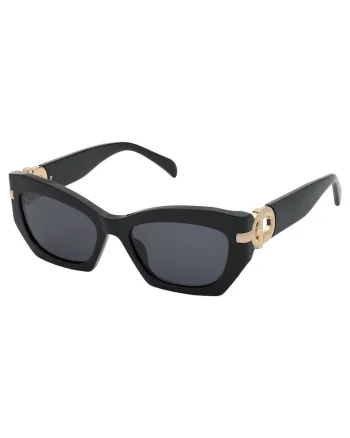 Ochelari de soare butterfly structurati, Negru