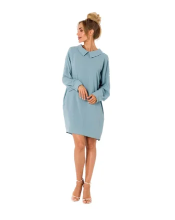 Rochie camasa cu lant, Verde