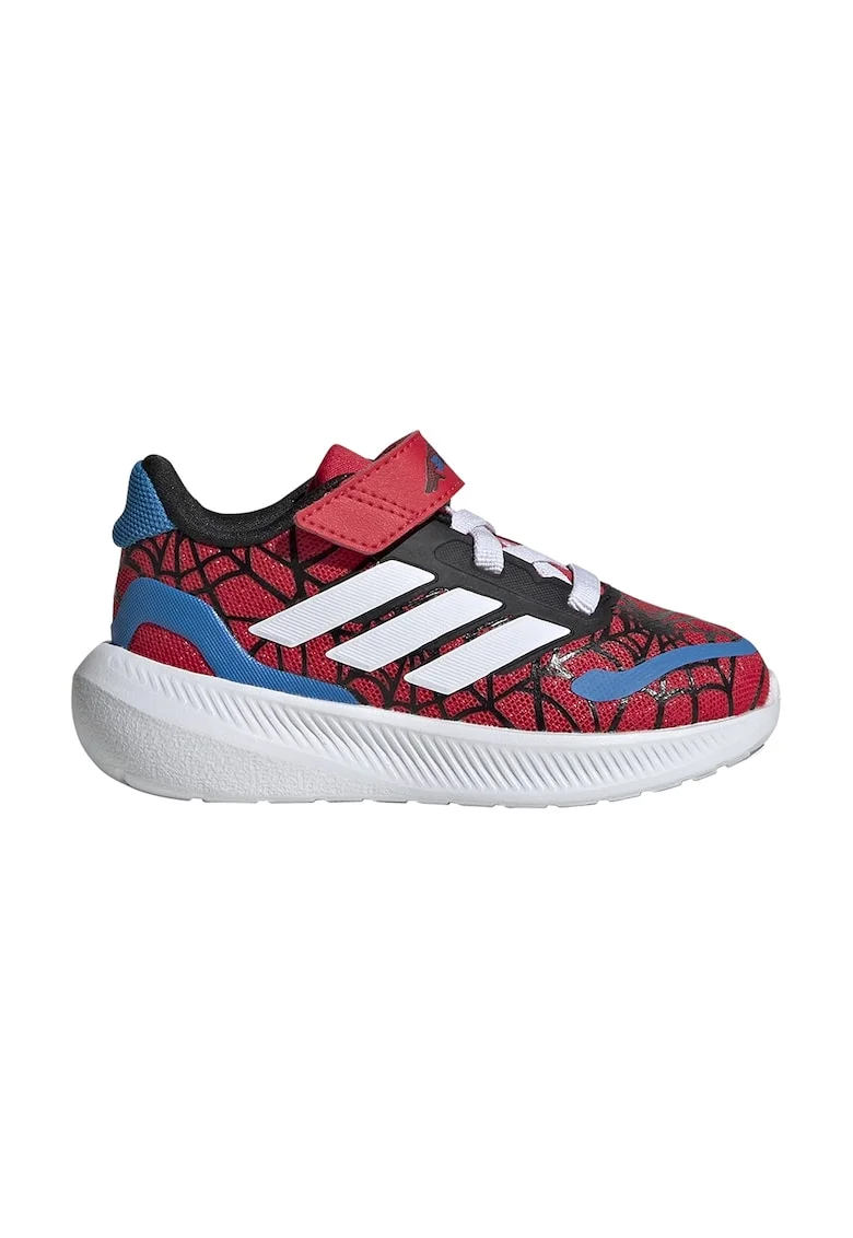 Pantofi sport cu banda velcro Runfalcon Spider-Man, Rosu/Albastru