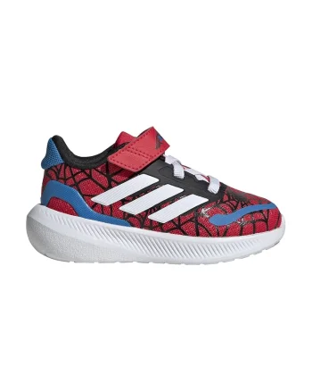 Pantofi sport cu banda velcro Runfalcon Spider-Man, Rosu/Albastru