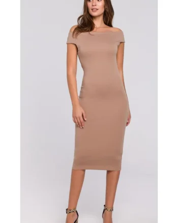 Rochie midi tricotata