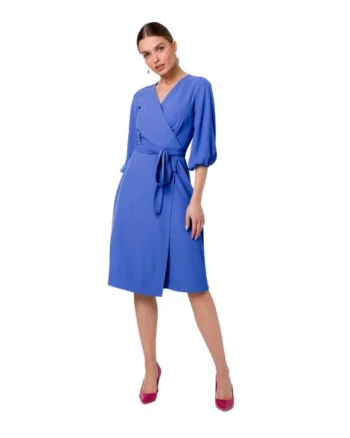 Rochie mini dama,  Outak, Albastru deschis