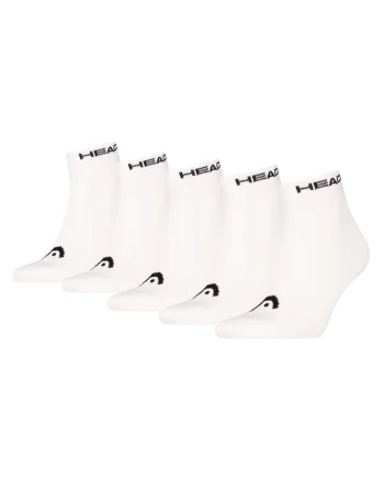 Set de sosete scurte unisex - 5 perechi, Alb