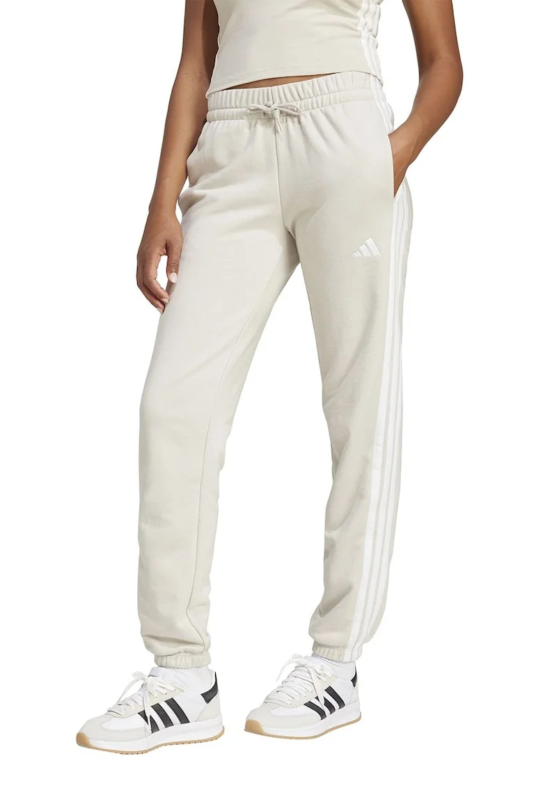 Pantaloni de trening cu buzunare laterale Essentials, Alb fildes
