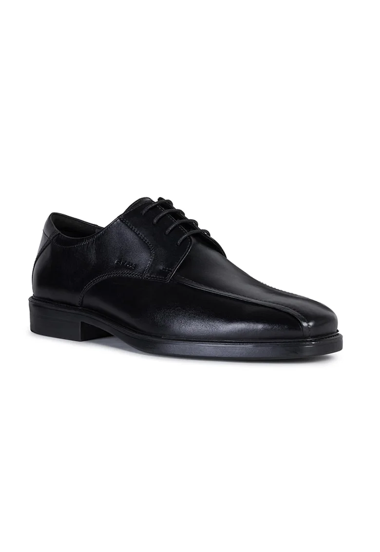 Pantofi derby de piele, Negru