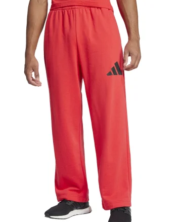 Pantaloni lejeri cu talie elastica, Rosu