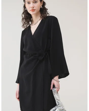 Rochie petrecuta Pepper, Negru